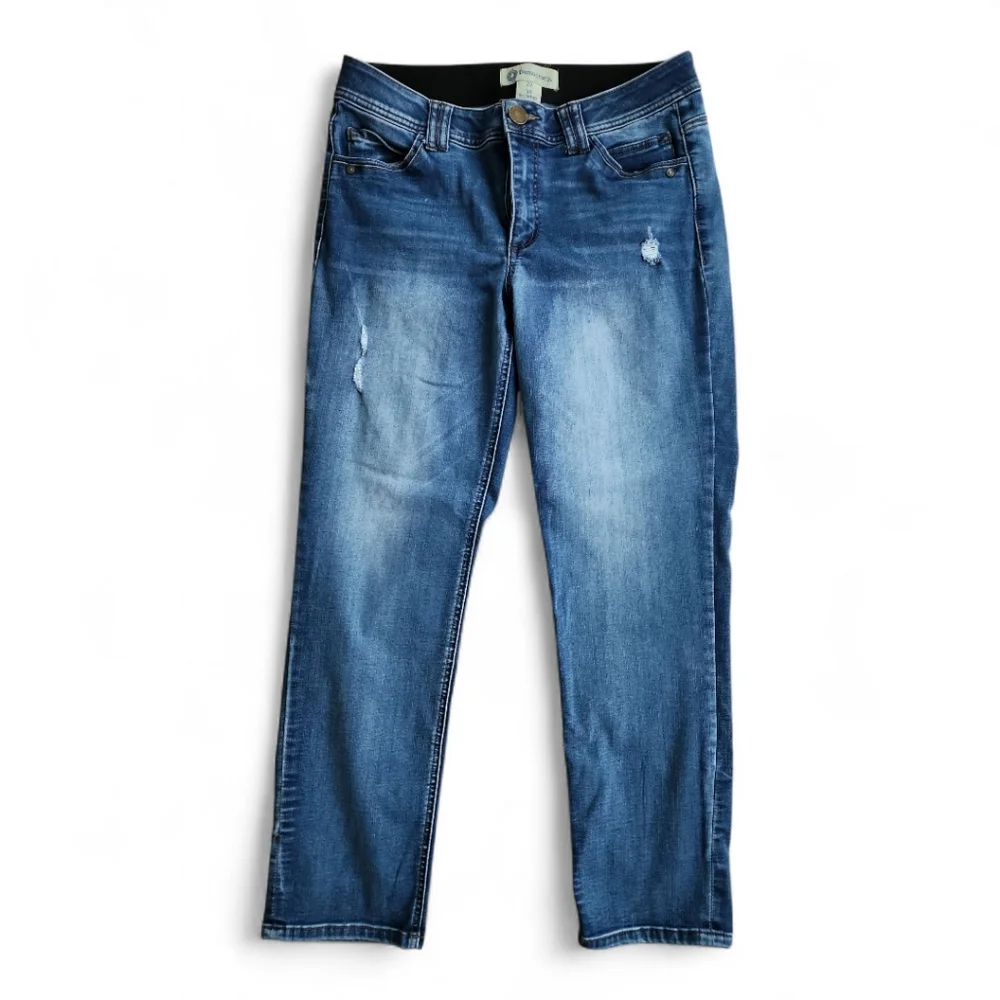 Democracy Straight Fit Denim Jeans Sz 10 - Picture 2 of 7